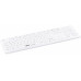 Gett GETT GCQ CleanType Easy Protect Silikonowa klawiatura z obudową z tworzywa sztucznego NUM-Block 105 Tasten IP68 USB Farbe: biały Layout: US