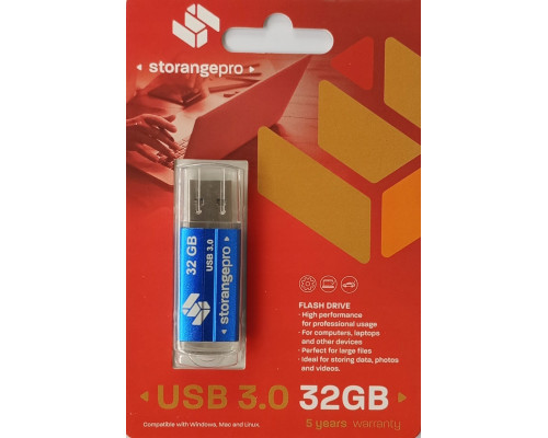 Pendrive Storange Storange pamiÄÄ 32 GB | Basic PRO | USB 3.0 | black