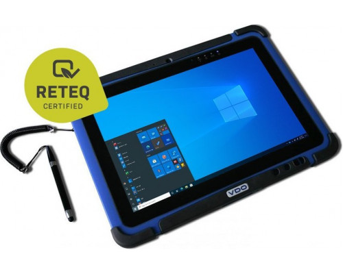 Reteq WINMATE VDO Tab 1 10,1"Blau Celeron/4GB/Touch/Pen/Docking W10P
