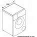 Bosch Bosch | Washing Machine with Dryer | WNC254A0SN | Energy efficiency class D | Front loading | Washing capacity 10.5 kg | 1400 RPM | Depth 62 cm | Width 60 cm | Display | LED | Drying system | Drying capacity 6 kg | Steam function | W