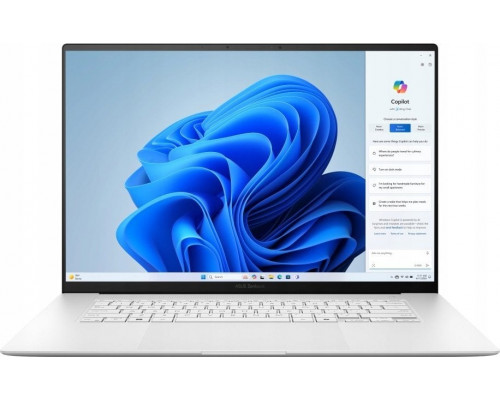 Laptop Asus Asus Zenbook S 16 OLED UM5606WA-RK217W | Scandinavian White | 16 " | OLED | 3K | 2880 x 1800 pixels | AMD Ryzen AI 9 | 365 | 24 GB | LPDDR5X | Solid-state drive capacity 1000 GB | AMD Radeon 880M Graphics | Windows 11 Home | 802.11be | Bl