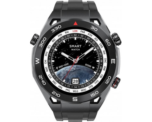 Smartwatch Hoco HOCO smartwatch / inteligentny zegarek Y16 smart sport (możliwość połączeń z zegarka) black