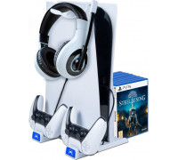 BigBen BIG BEN PS5/PS5 Slim Stand na console with  łaforwarką for DualSense