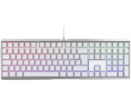 Cherry CHERRY MX 3.0S RGB  USB QWERTZ Niemiecki Biały