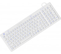 Keysonic KeySonic KSK-6031INEL klawiatura USB QWERTZ Niemiecki Biały