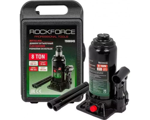 Rockforce ROCKFORCE DŹWIGNIK TŁ.HYDRAULICZNY  8T 181 - 351mm /WALIZKA