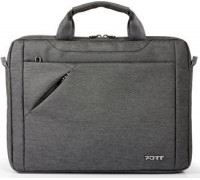 Port Designs Sydney ECO* | Fits up to size 13-14 | Laptop case | Grey | Shoulder strap one size