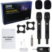 DNA 2x MIKROFONY BEZPRZEWODOWE 2x NADAJNIKI DORĘCZNE 2.4 GHz DO 30 METRÓW