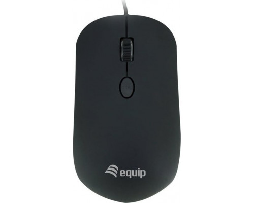 Equip Equip Optische Maus USB Comfort 4 Tasten         R+L schwarz