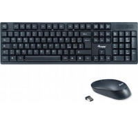 Equip Equip 245223 klawiatura Dołączona myszka RF Wireless QWERTY Włoski Black