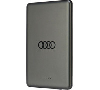 Audi Audi Induction 15W 5000mAh gray/gray Big Logo MagSafe AU-MWPB5000-GT/D1-GY