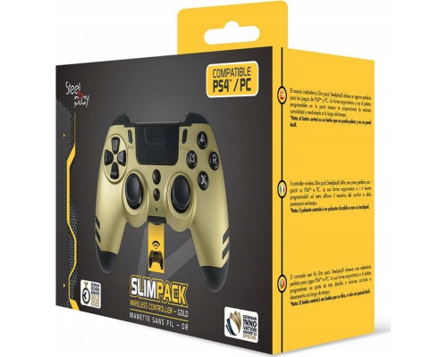 Pad HP STEELPLAY Slim Pack Wireless Controller Gold Multi