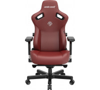 Anda Seat Gaming skórzany Anda Seat Kaiser 3 L bordowy obrotowy