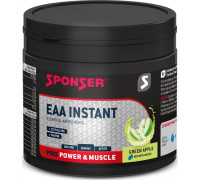 Sponser Aminoskābes SPONSER AMINO EAA INSTANT Zaļais ābols 300g skārda (NEW 2025)