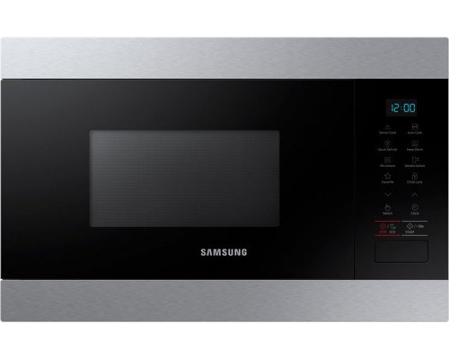 Samsung Samsung MS22M8074AT, Built-in, Solo microwave, 22 L, 850 W, Touch, Black, Stainless steel