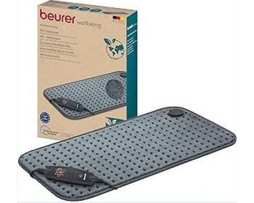 Beurer Beurer XXL HK 123 Cozy grey Green Planet, heating pad (grey, 60 x 30 cm)