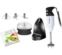Unold Unold ESGE Magic Wand M 180 Anniversary, Edition Petticoat, hand blender (white/black, 180 watts)