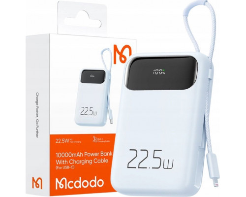 Mcdodo Power Bank Mcdodo MC-3254 10000mAh, 22.5W, do Light (Blue)