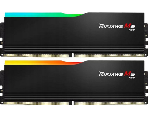 G.Skill Ripjaws M5 RGB, DDR5, 96 GB, 5200MHz, CL40 (F5-5200J4040A48GX2-RM5RK)