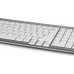 BakkerElkhuizen BakkerElkhuizen UltraBoard 960 Standard Compact, Mini, USB, QWERTY, Silver, White