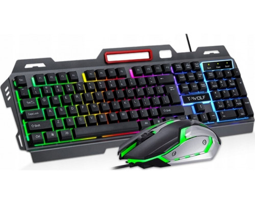 ExtraLink EXTRALINK GAMING SET TF600 2IN1 LED KEYBOARD+MOUSE