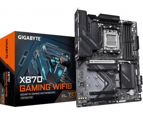 Gigabyte GIGABYTE MB Sc AM5 X870 GAMING WF6, AMD X870, 4xDDR5, 1xHDMI, 2xThunderbolt, WiFi