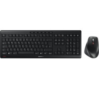 Cherry CHERRY JD-8550GB-2 klawiatura Dołączona myszka Dom/Biuro RF Wireless QWERTY Angielski Black