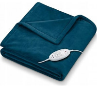 Beurer Beurer heated blanket HD75 Cosy Ocean, electric blanket (dark blue, 130 x 180 cm) Beurer Beurer heated blanket HD75 Cosy Ocean, electric blanket (dark blue, 130 x 180 cm)
