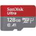 SD  SanDisk Ultra MicroSDXC 128 GB Class 10 UHS-I/U1 A1 (SDSQUAB-128G-GN6FA)