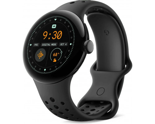 Smartwatch Pixel Watch 3 (45mm), Active Sport Band, Obsidian, Large, WW