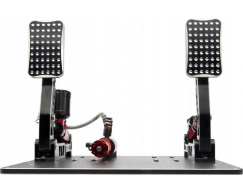 Simagic Simagic P2000 Hydraulic 2-Pedal Set, 200KG Loadcell - Crimson Edition
