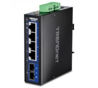 Switch TRENDnet TRENDnet 5-Port Hardened Industrial Gigabit DIN-Rail Switch