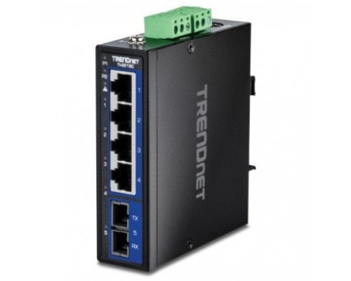 Switch TRENDnet TRENDnet 5-Port Hardened Industrial Gigabit DIN-Rail Switch