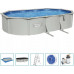 Bestway Owalny swimming pool ground Hydrium, na stelażu, 610x360x120 cm Lumarko!