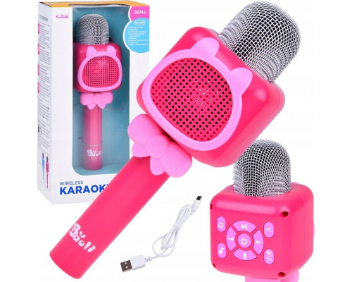 Jokomisiada Bezprzewodowy dla dzieci KARAOKE nagrywanie Bluetooth IN0168