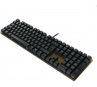 Cherry CHERRY KC 200 MX klawiatura Uniwersalne USB AZERTY Francuski Czarny, Brąz