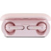 Guess Guess Bluetooth Headphones GUTWSC2MCDSP TWS + Docking Station Pink/Pink Elongated Metallic Printed Logo