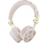 Guess Guess Bluetooth ENC GUBH70EPOSMW Brown/Brown Peony Script Round Shape Headphones