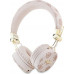 Guess Guess Bluetooth ENC GUBH70EPOSMW Brown/Brown Peony Script Round Shape Headphones