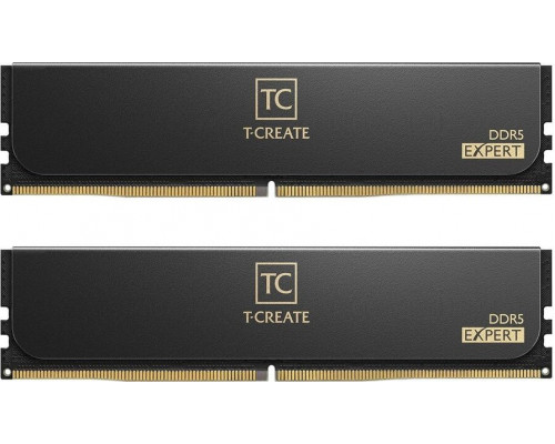 TeamGroup DDR5 32GB KIT 2x16GB PC 6000 Team T-CREATE EXPERT CTCED532G6000HC30DC01 schwarz