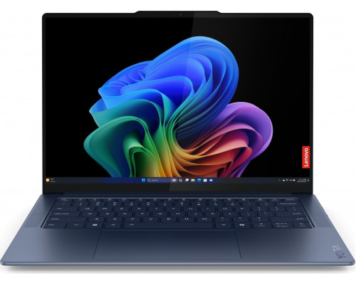 Laptop Lenovo Lenovo Yoga 7 14Q8X9 | Cosmic Blue | 14.5 " | OLED | Touchscreen | 3K | 2944 x 1840 pixels | Glossy | Snapdragon X Elite | X1E-78-100 | 32 GB | Soldered LPDDR5x | Solid-state drive capacity 1000 GB | Qualcomm Adreno GPU | Windows 11 Hom