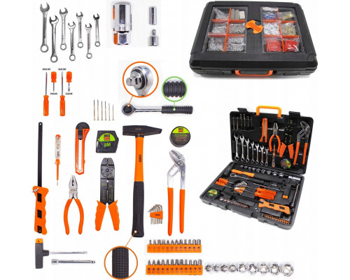 Isma ISMA TOOLKITIOWY 600EL KLUCZE WK RĘTAKI BITY