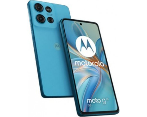 Motorola Motorola moto G75 5G 17,2 cm (6.78") Hybrid Dual SIM Android 14 USB Type-C 8 GB 256 GB 5000 mAh Blue