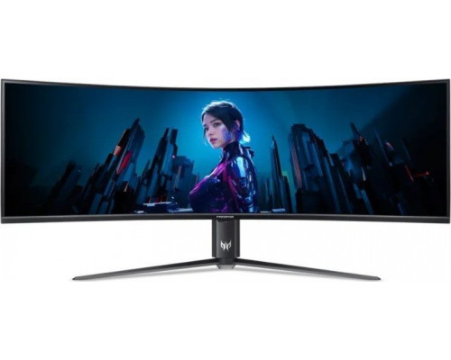 Acer UM.NZ7EE.001 monitor komputerowy 144,8 cm (57") 7680 x 2160 px Czarny