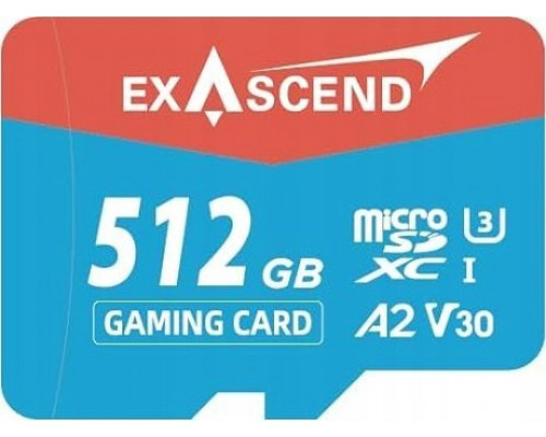 SD  pamięci Exascend Gaming UHS-I micro 512GB