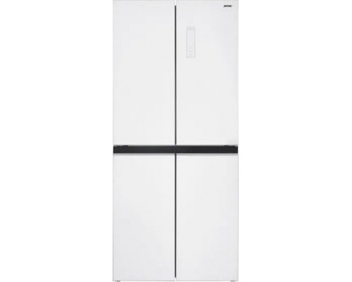 z zamrażalnikiem dolnym Multi Door Total Full No Frost MPM-434-SBF-08 białe szkło