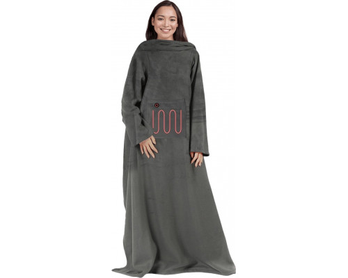 Mad Monkey 2000051 blanket electric  Elektrycznie ogrzewany blanketyk Gray Polar