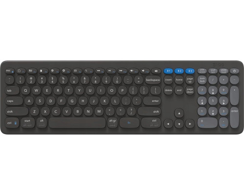 Pro 17 keyboard Universal Bluetooth QWERTY UK English Black 84005