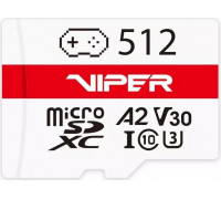 SD  Patriot Gaming Series MicroSDXC 512 GB Class 10 UHS-I/U3 A2 V30 (PV512GGM32MCX)