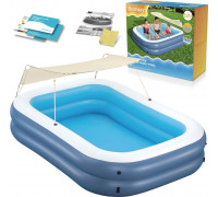 Bestway Inflatable  with canopy 254 x 174 x 140 cm 54449
